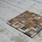 Ekena Millwork Freeport Boat Wood Mosaic Wall Tile, Natural Finish, 11 7/8"W x 11 7/8"H x 3/4"P WPW12X12FRMENA - alternate 4